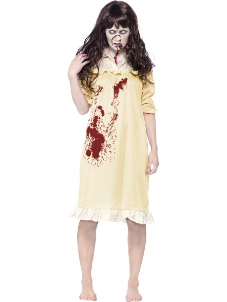 Kostým "Zombie v nočnej košeli"